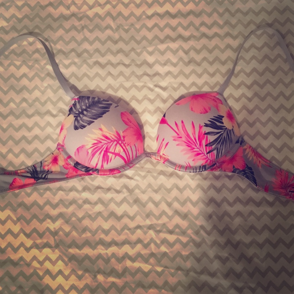 NEW Pink Super Push-Up Bra